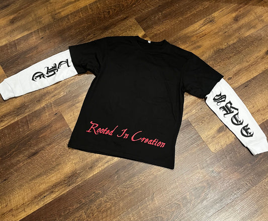 Long sleeve angel t-shirt - thermal sleeves